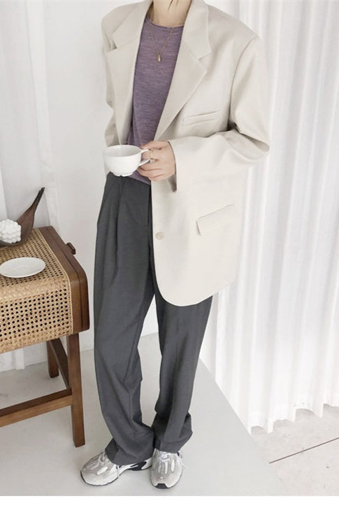Tailored Relaxed Fit Blazer